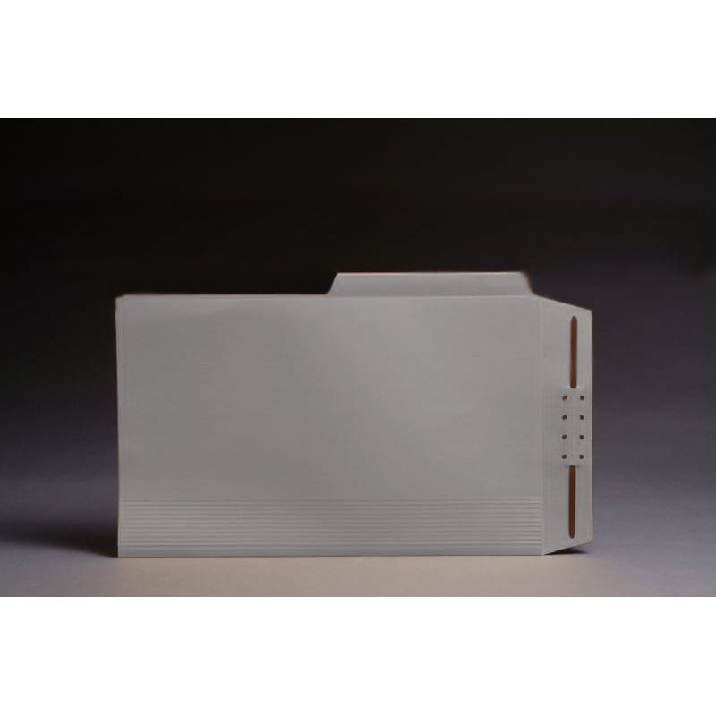 Gray TOP TAB Case Binders, Letter Size, 1/2 Cut Assorted Tabs (Box of 50)