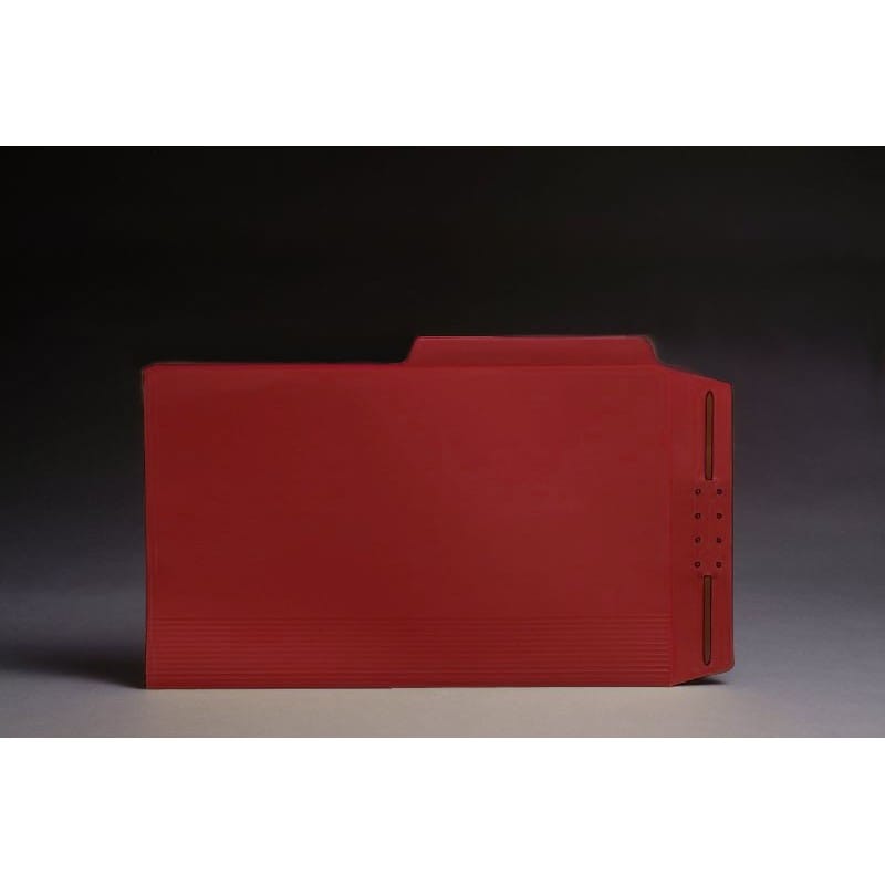 Red TOP TAB Case Binders, Letter Size, 1/2 Cut Assorted Tabs (Box of 50) - Image 2