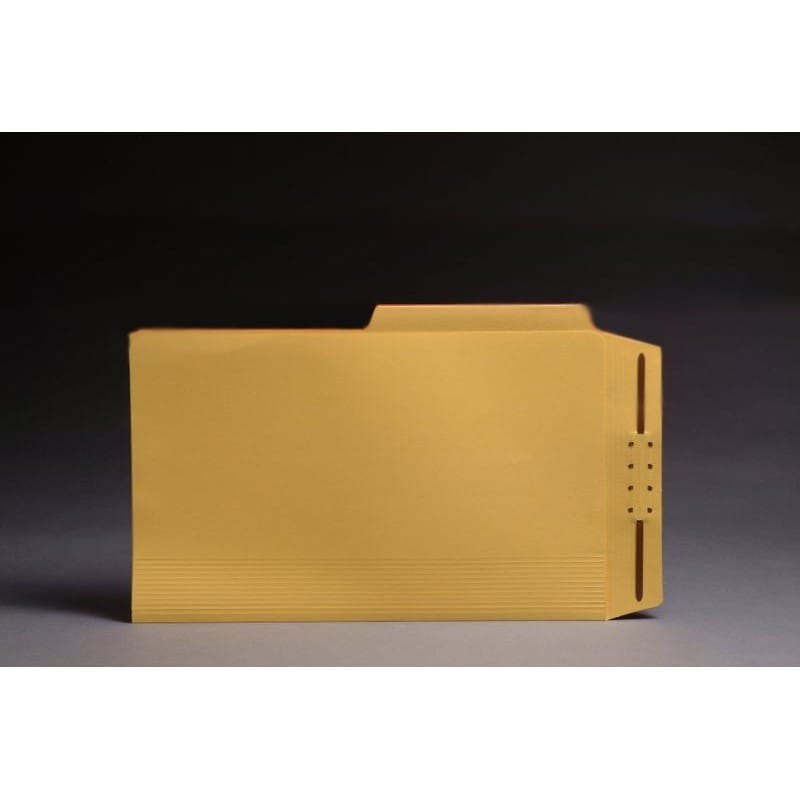 Yellow TOP TAB Case Binders, Letter Size, 1/2 Cut Assorted Tabs (Box of 50)