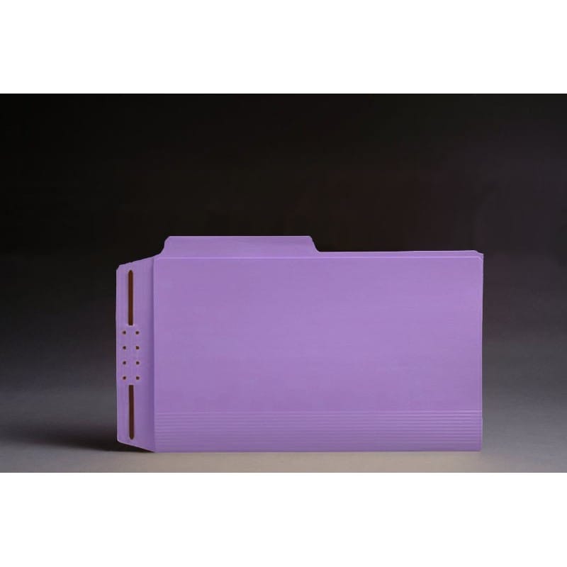 Lavender TOP TAB Case Binders, Legal Size, 1/2 Cut Assorted Tabs (Box of 50) - Image 2
