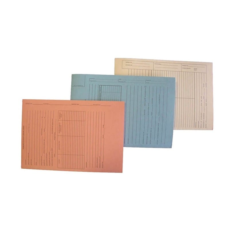 Top Tab Patent Tri-Fold folders, Legal Size - Box of 25 - Image 2