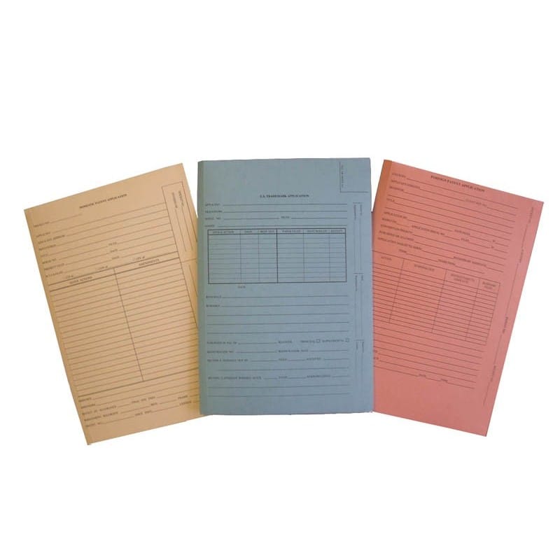 Top Tab Patent Tri-Fold folders, Legal Size - Box of 25