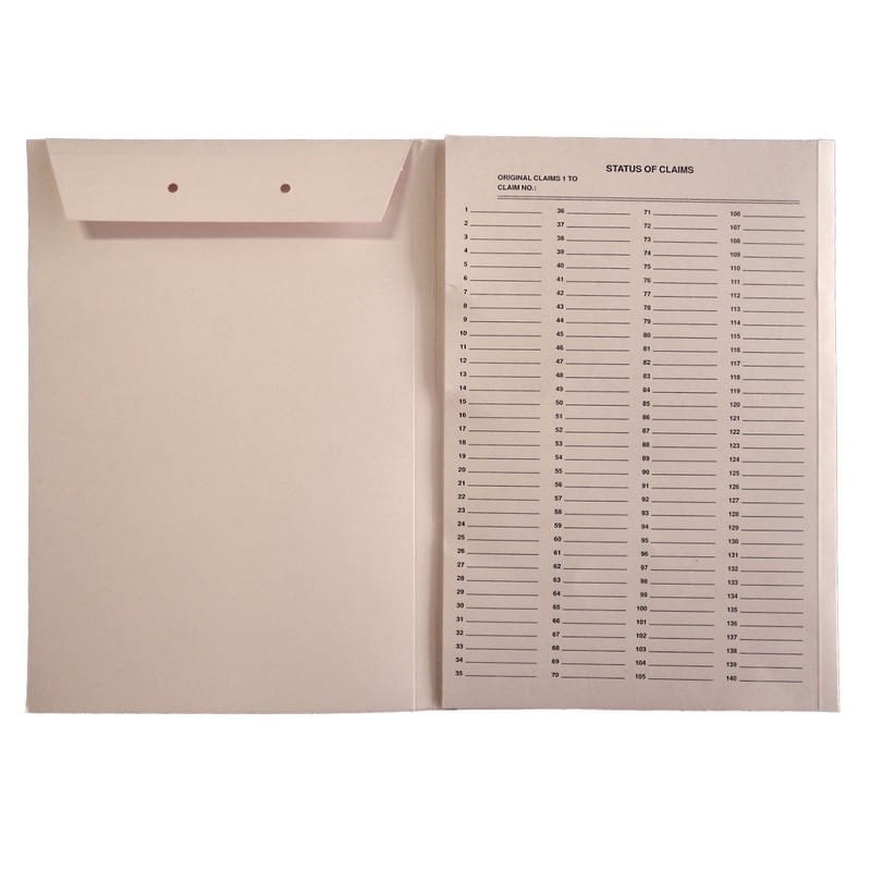 Manila Top Tab Patent Tri-Fold folders, Legal Size - Box of 25 - Image 2