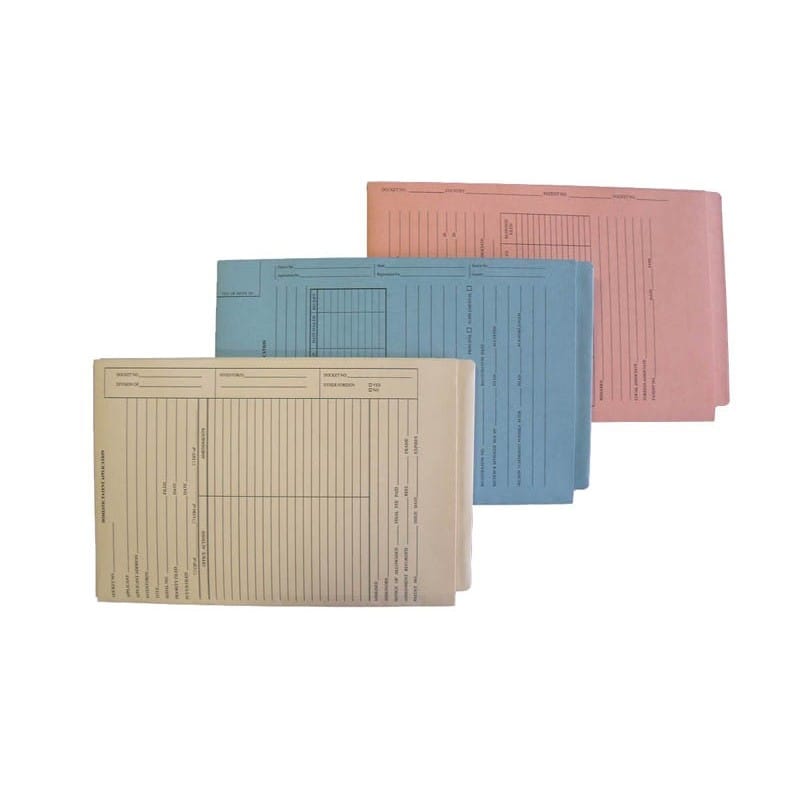 End Tab Patent Tri-Fold folders, Legal Size - Box of 25 - Image 2