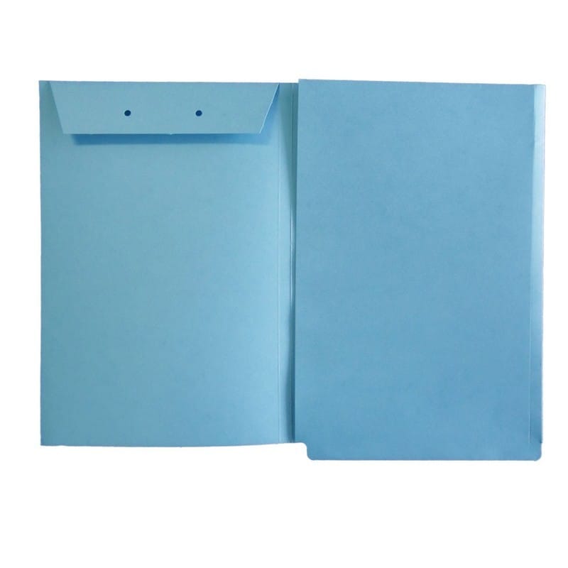 Blue End Tab Patent Tri-Fold folders, Legal Size - Box of 25 - Image 2