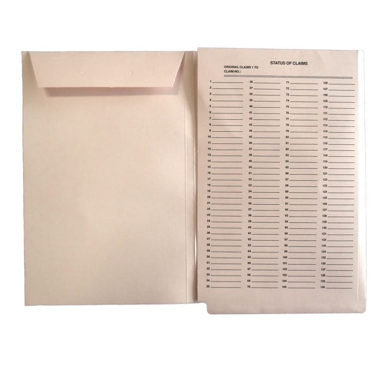 Manila End Tab Patent Tri-Fold folders, Legal Size - Box of 25 - Image 2