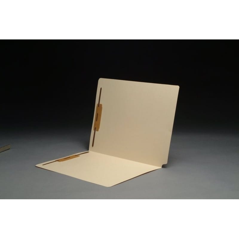 11pt Manila Folders, SFI Compatible, Full Cut END TAB, Letter Size, Fastener Pos #1 & #3 (Box of 50)