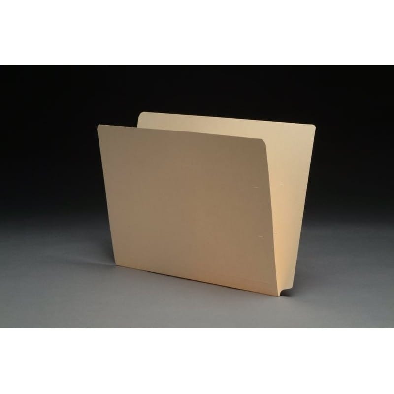 11pt Manila Folders, SFI Compatible, Full Cut END TAB, Letter Size (Box of 100)