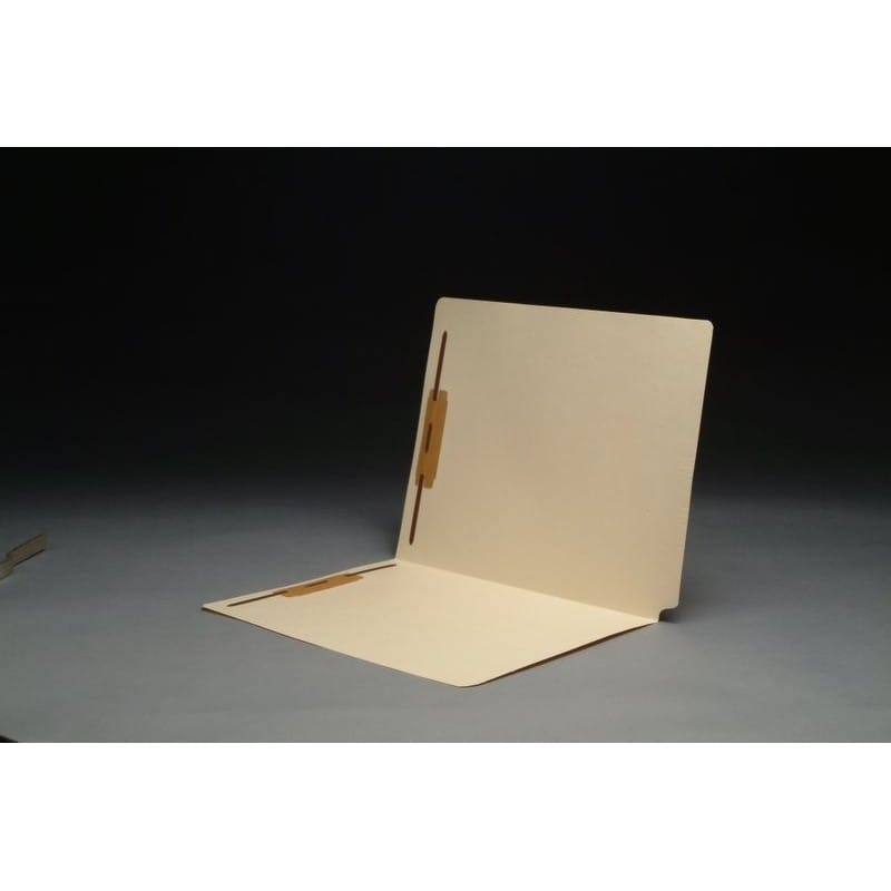 14pt Manila Folders, SFI Compatible, Full Cut END TAB, Letter Size, Fastener Pos #1 & #3, Aging Scale (Box of 50)