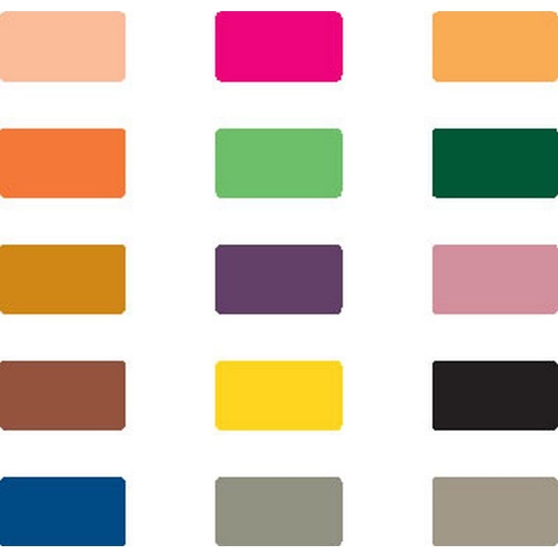 Data File Compatible Solid Color Labels, Laminated Stock, 11/16" X 1-1/4" Individual Colors - Roll of 500 - Image 2