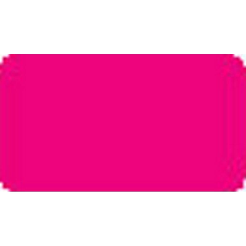Data File Compatible Solid Dark Pink Labels, Laminated Stock, 11/16" X 1-1/4" Individual Colors - Roll of 500