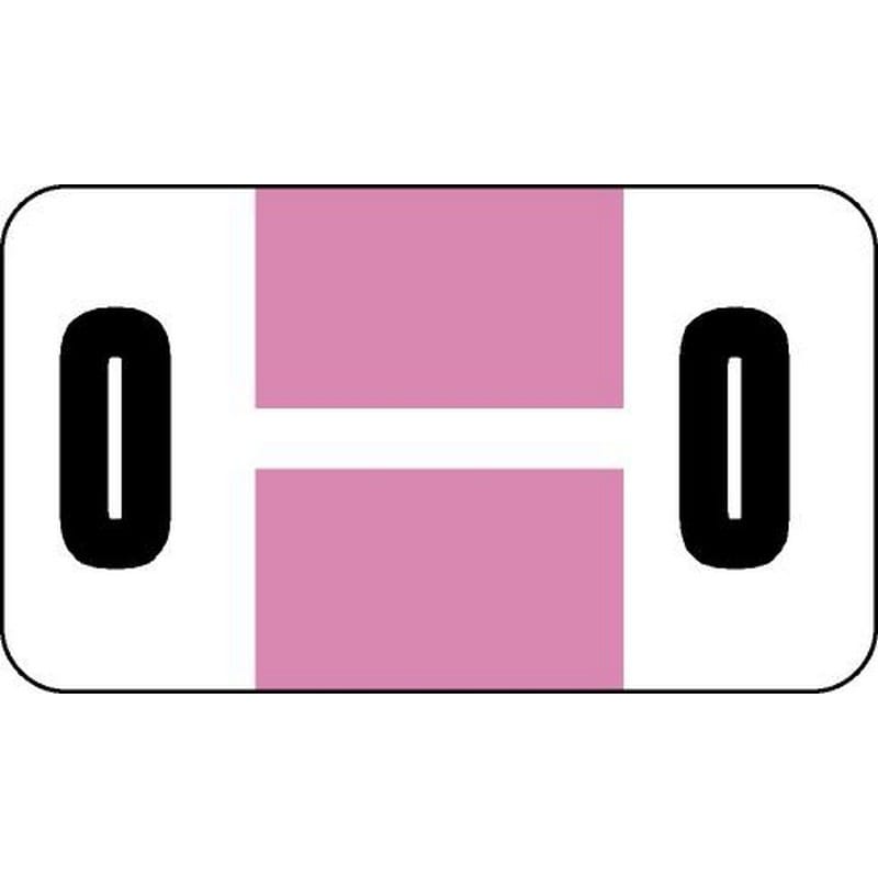 Safeguard Compatible "O" Labels, Laminated Stock, 15/16" X 1-5/8" Individual Letters - Pack of 240 - Image 2