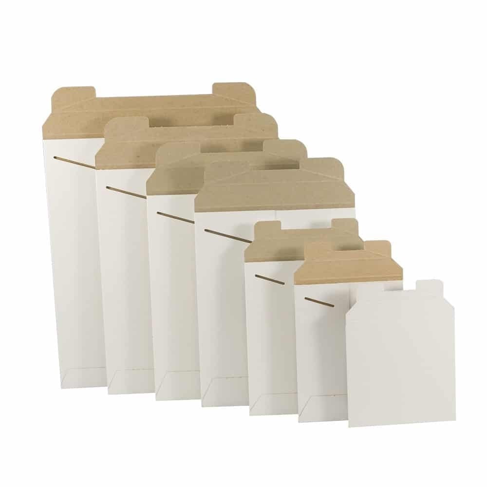 Original Stayflats® Mailer White, 6 x 6 (Carton of 200)