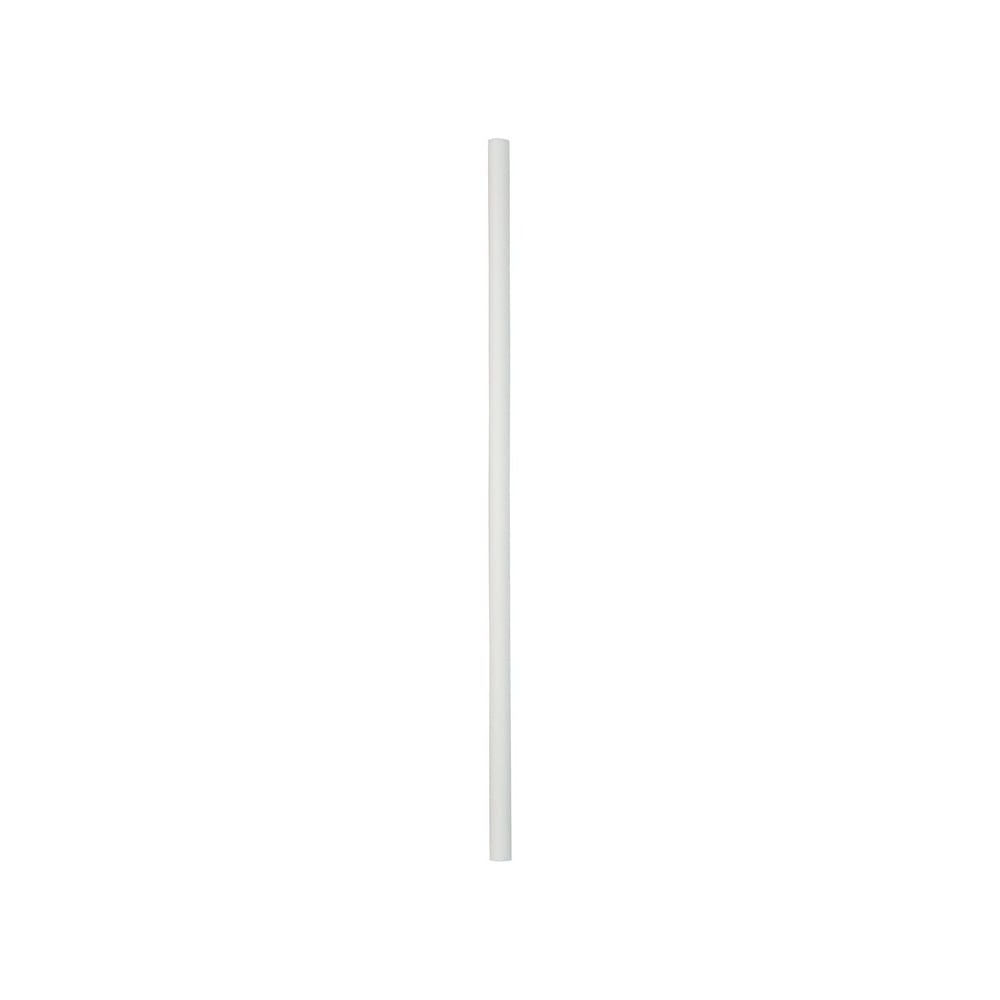 7 3/4" Jumbo Wrapped Soda Straw, White (500 per Box, 24 Boxes per Case)