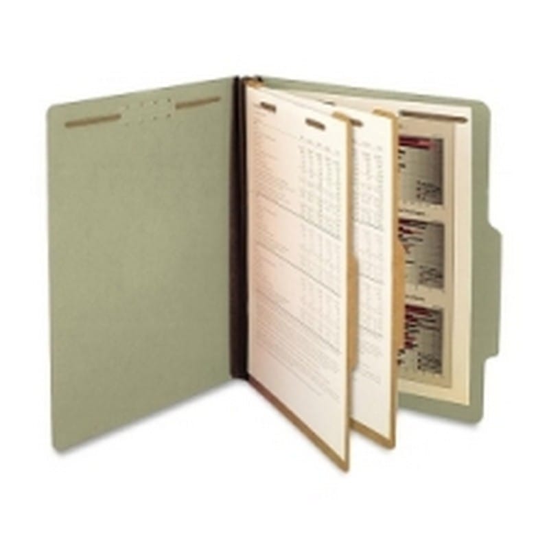 SJ Paper Pressboard Classification Folders (SJPS60901)