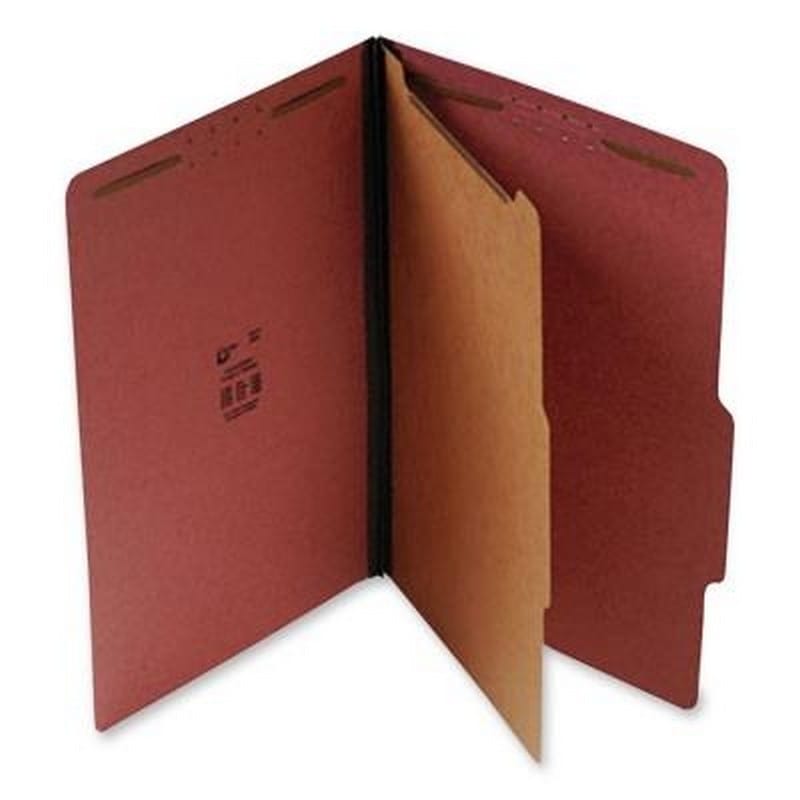 SJ Paper Recycled 1-Divider Classification Folders (SJPS61950)