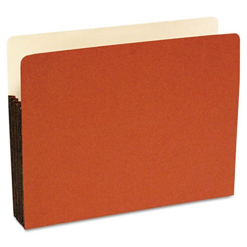 SJ Paper Standard Expanding File Pocket, 3-1/2 Inch Expansion, Letter, 25/Box
