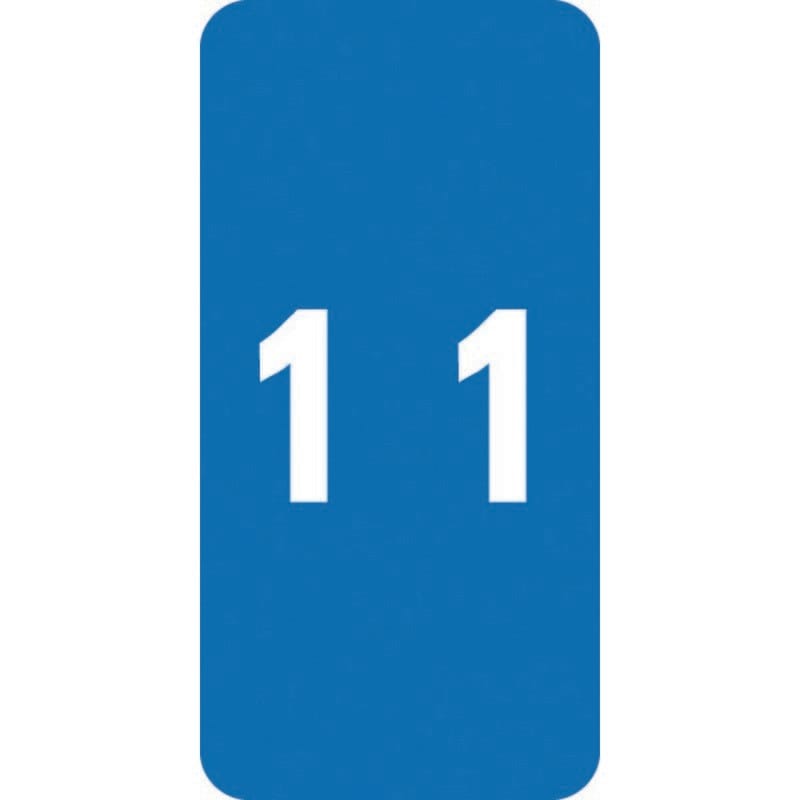 Smead Compatible Numeric "1" Labels, Matte Stock, 2" X 1" Individual Numbers - Roll of 250