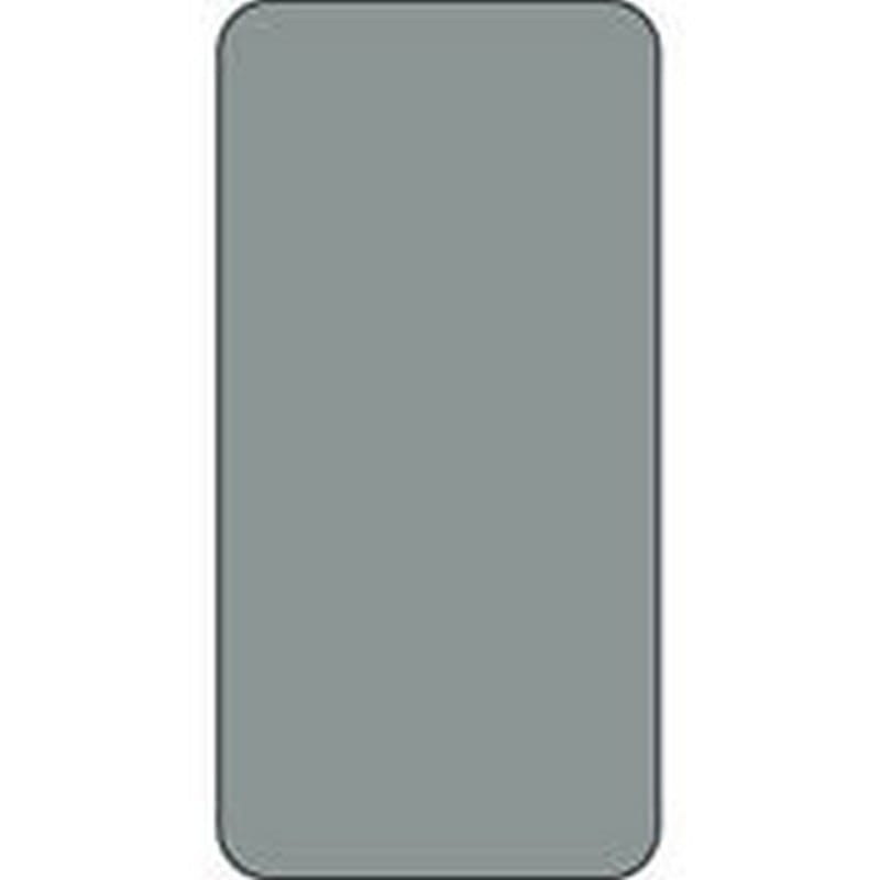 Smead Compatible Solid Gray Labels, Matte Stock, 2" H X 1" W Individual Colors - Roll of 250