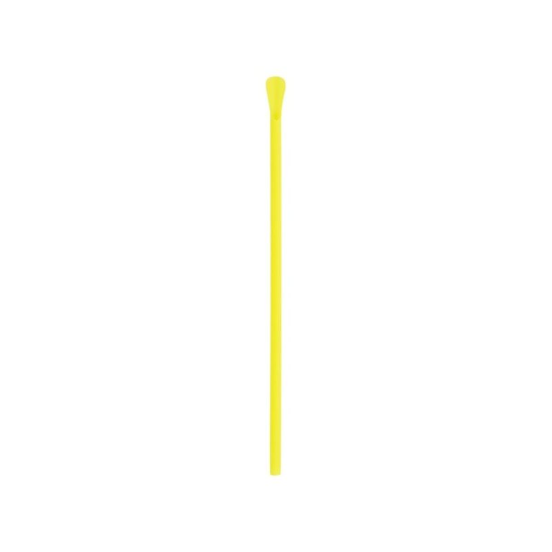 8 1/4" Jumbo Spoon Straw Unwrapped, Assorted Neon (400 per Box, 25 Boxes per Case)