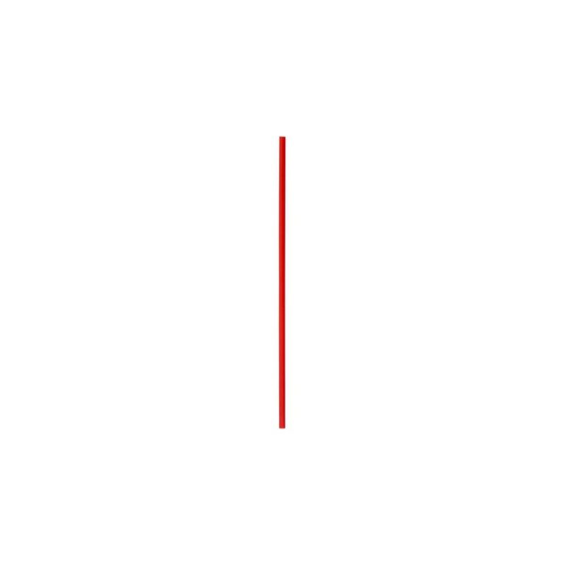 5" Flat Coffee stir, Red (1000 per Box, 10 Boxes per Case)
