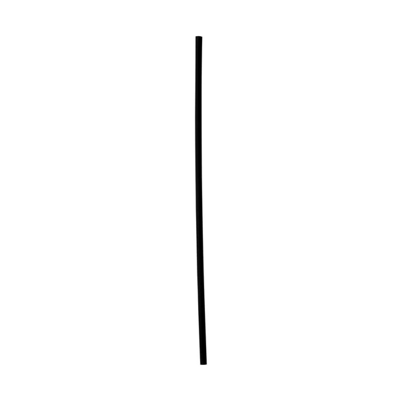 8" Sip and Stir Straw, Black (500 per Box, 10 Boxes per Case)