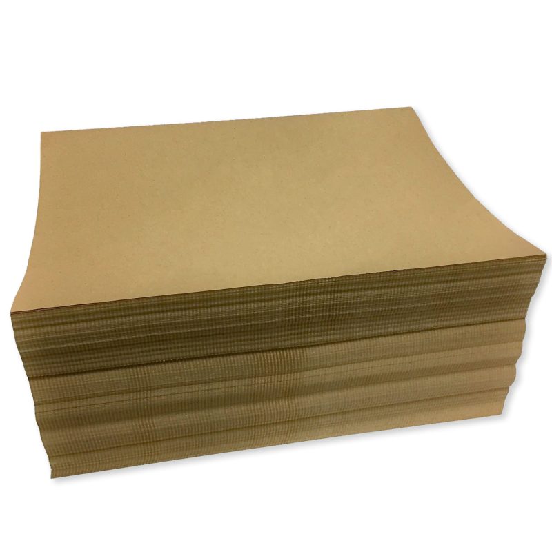 15" x 11" Fanfold 30# Brown Kraft Void Fill Packing Paper (Ream of 250 Feet)