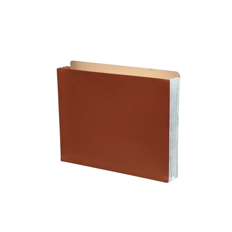 TOP TAB Expansion Pockets, Full Height Frosty White Tyvek Gussets, Letter Size, 1-3/4" Expansion (Carton of 100) - Image 2