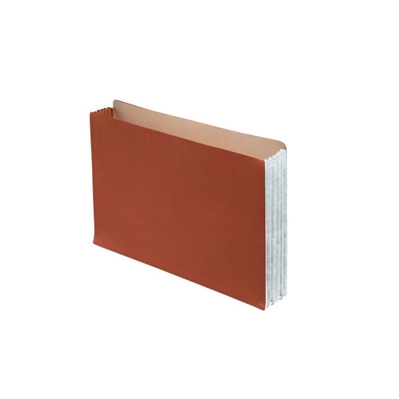 TOP TAB Expansion Pockets, Full Height Frosty White Tyvek Gussets, Legal Size, 5-1/4" Expansion (Carton of 100) - Image 2