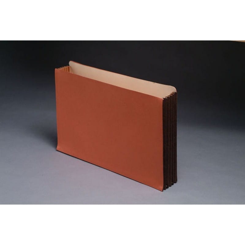 TOP TAB Expansion Pockets, Full Height Tyvek Gussets, Legal Size, 5-1/4" Expansion (Carton of 100)