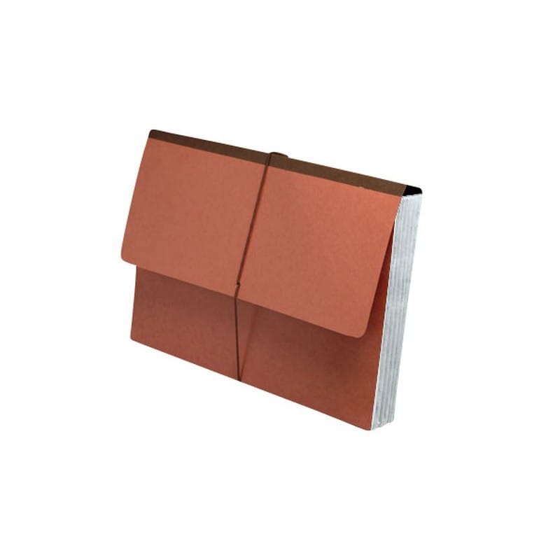 TOP TAB Expansion Wallets, Frosty White Tyvek Gussets, Legal Size, 3-1/2" Expansion (Carton of 100) - Image 2