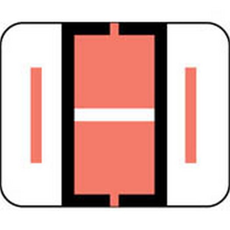 Smead Compatible "I" Labels, Polylaminated Stock, 1" X 1-1/4" Individual Letters - Roll of 500