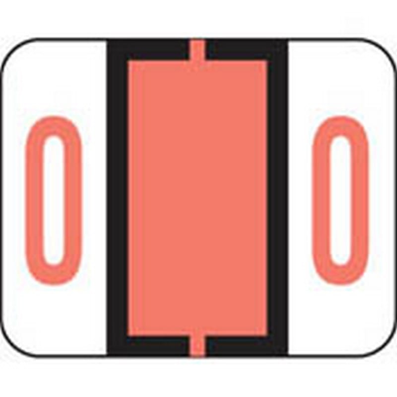 Smead Compatible Numeric Labels, Polylaminated Stock, 1" X 1-1/4" Individual Numbers - Roll of 500