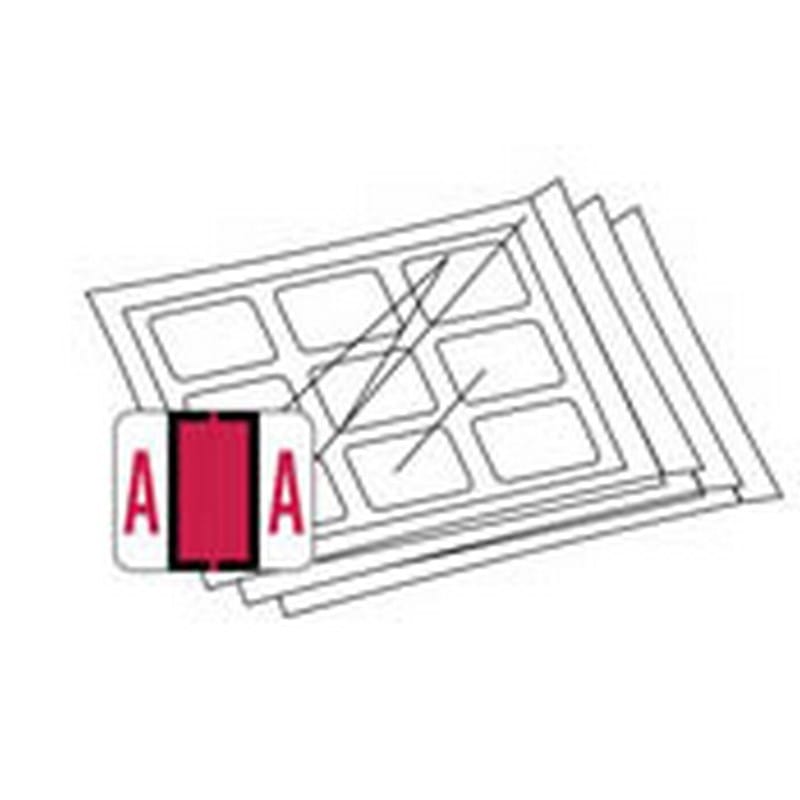 Smead Compatible Complete Set "A-Z, plus Mc" Labels, Polylaminated Stock, 1" X 1-1/4" - 3,240 labels per kit