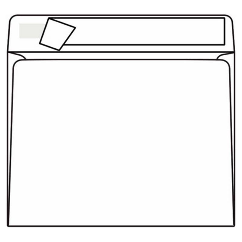 Open Side Tyvek Booklet Envelopes, 9" x 12", 14# Bright White, Water & Burst Resistant, Peel & Seal (Box of 500)