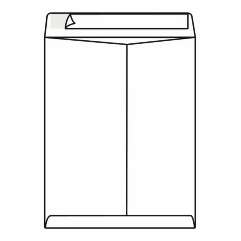 Open End Tyvek Catalog Envelopes, 7-1/2" x 10-1/2", 14# Bright White, Water & Burst Resistant, Peel & Seal (Box of 500)