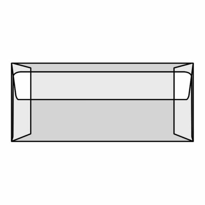 #10 Regular Business Envelopes, 4-1/8" x 9-1/2", 30#, White Translucent, Acid Free, Side Seams (Box of 500) - Image 2