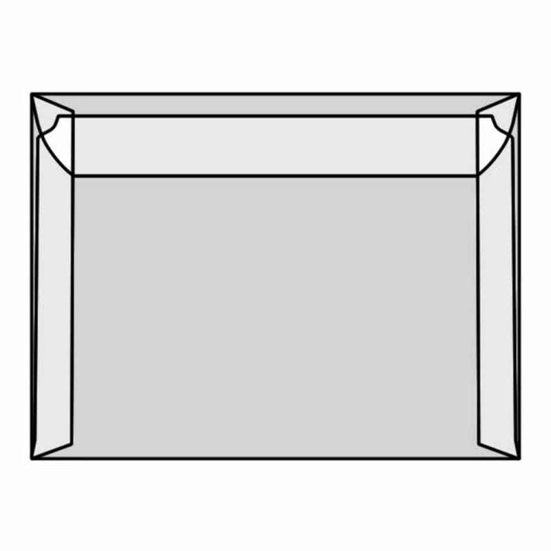 Open Side Booklet Envelopes, 9" x 12", 30#, White Translucent, Side Seams (Box of 500)