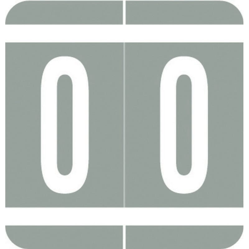 VRE/GBS Compatible "O" Labels, Polylaminated Stock, 1.3 " X 1-1/4" Individual Letters - Rolls of 250