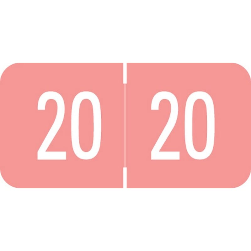 GBS/VRE Compatible "19" Yearband Labels, 3/4" X 1-1/2" - Roll of 500