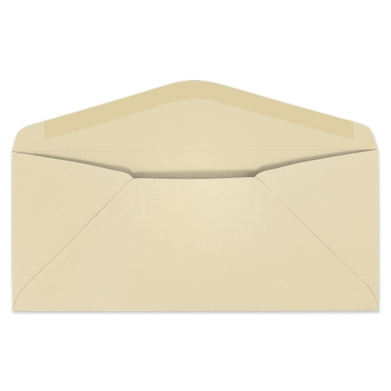 #10 Digi-Clear Window Envelopes, 4-1/8" x 9-1/2", 24#, Pastel, Ivory, A-Style Window, Vellum Finish (Box of 500) - Image 2