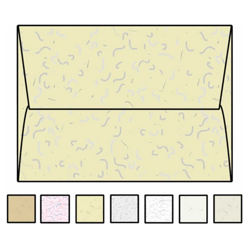 #A-2 Announcement Envelopes, 4-3/8" x 5-3/4", 24#, Recycled, Brightly Colored Blueberry, Square Flaps Down (Box of 500) - Image 2