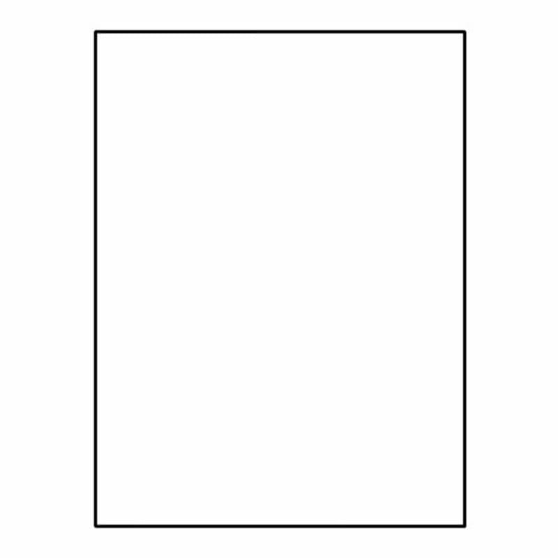 Letterhead, 8-1/2" x 11", 24#, Bright White (96% Brightness), Acid Free, Vellum Imaging Finish (Box of 500)