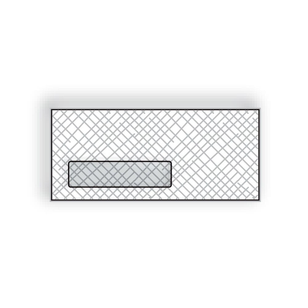 #10 Side Seam Inkjet, 4-1/8" x 9-1/2", White Digi-M, No Window, Flap Down, Packaged in a Hard Box (Box of 500)