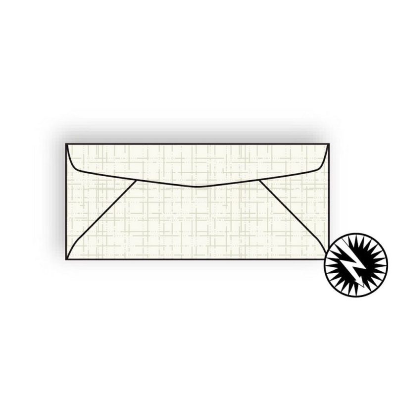 #10 Regular Business Envelopes, 4-1/8" x 9-1/2", 24#, Recycled, Natural, Acid Free, Linen Imaging Finish (Box of 500)