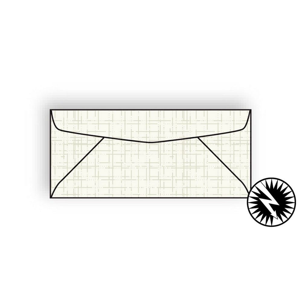 #10 Regular Business Envelopes, 4-1/8" x 9-1/2", 24#, Recycled, Natural, Acid Free, Linen Imaging Finish (Box of 500)